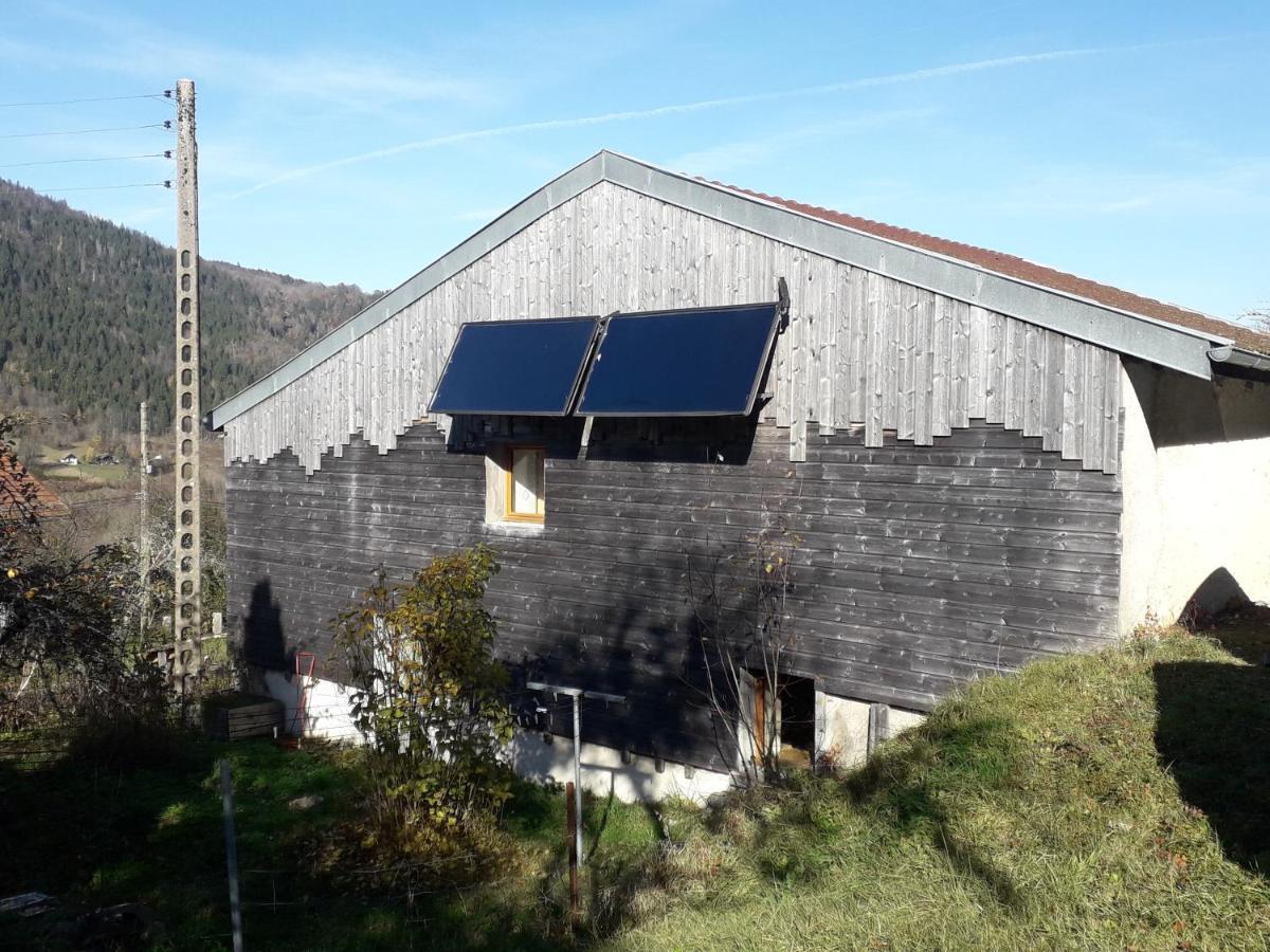 Villa Maison Chaleureuse et écologique à Coyriere Extérieur photo